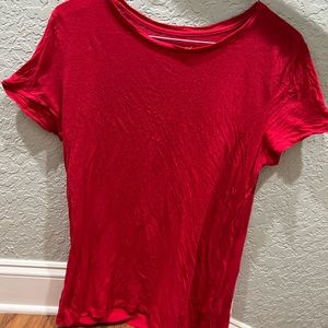 Womens red Universal Thread short sleeve top